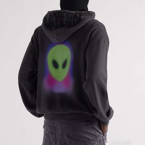 Polite Worldwide Mr Porter Exclusive Alien Printed Hoodie